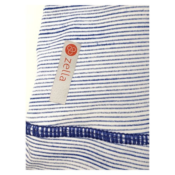 Zella Gemini High Rise Crop Leggings Mesh Panel - Picture 7 of 8